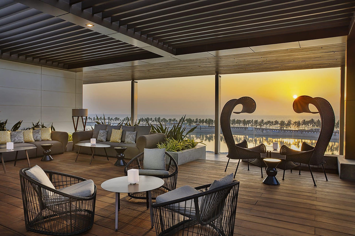 GA Salons luxury lounge interior