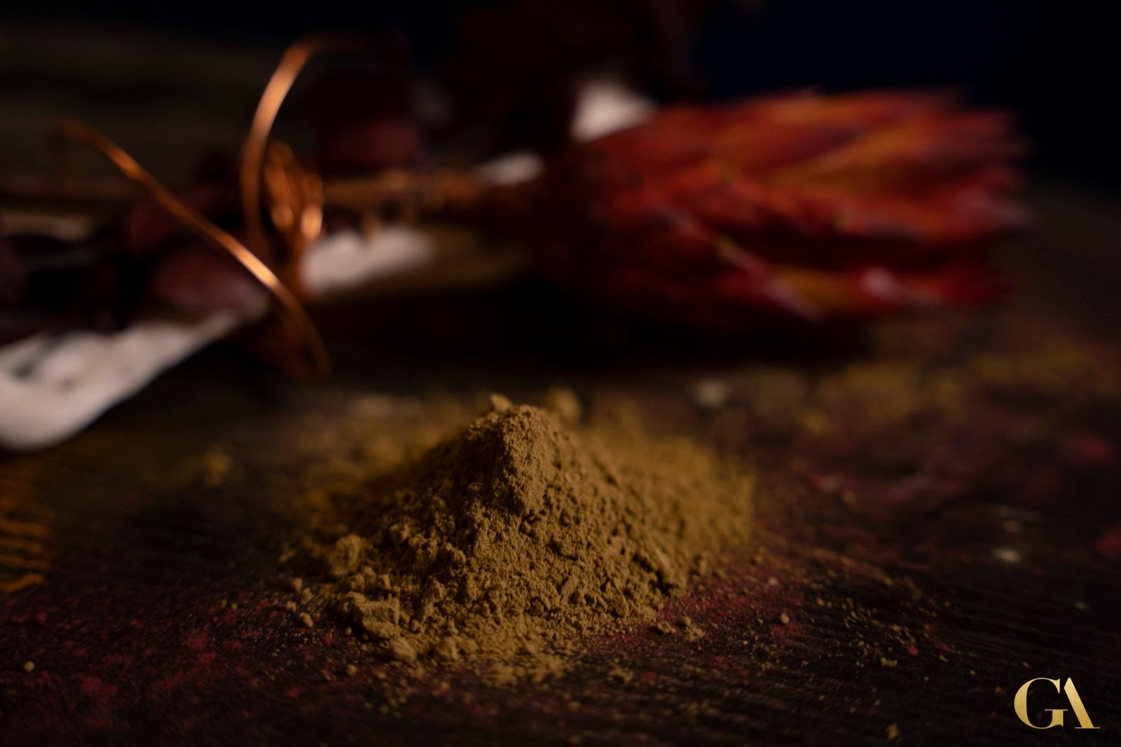 Natural hair care ingredients and herbs used at GA Salons